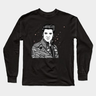 Elvis Presley vintage 80's Long Sleeve T-Shirt